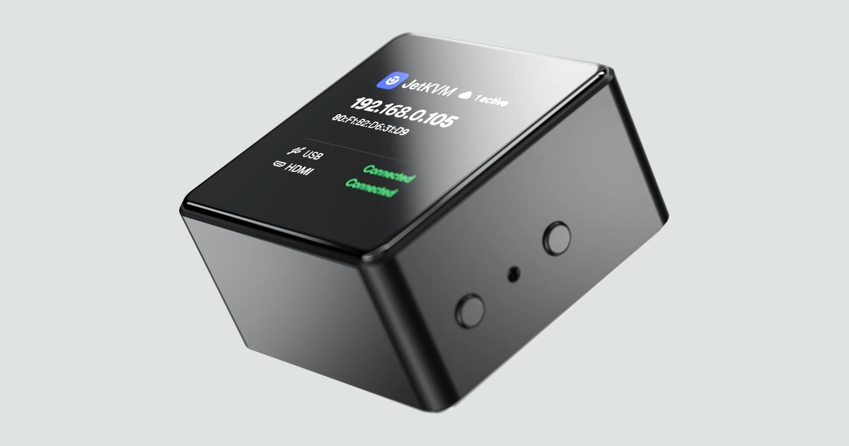 JetKVM - Control any computer remotely